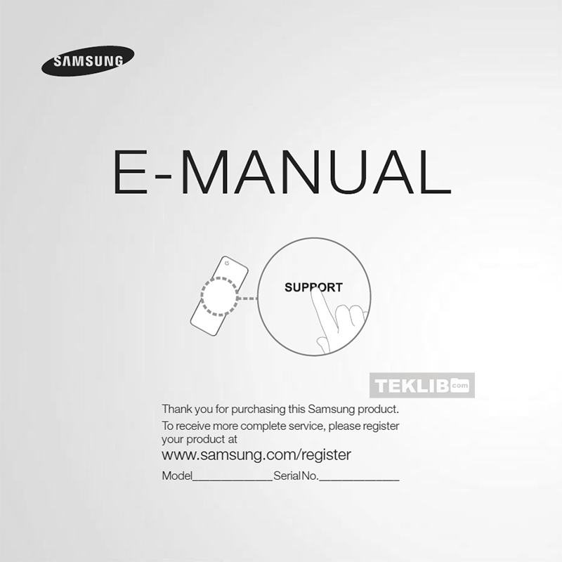 Samsung lcd tv user manual series 6 free
